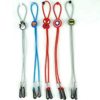 China Colorful Fashiontable Fashion Design Patterns Cute Kids Face-masking Lanyard for sale