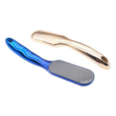 China Exfoliate Dead Skin Foot Callus Remover Hyri Newest Foot Scrubber Filer Grinder Care Tool Crystal Gold Smooth Nano Glass Folder for sale