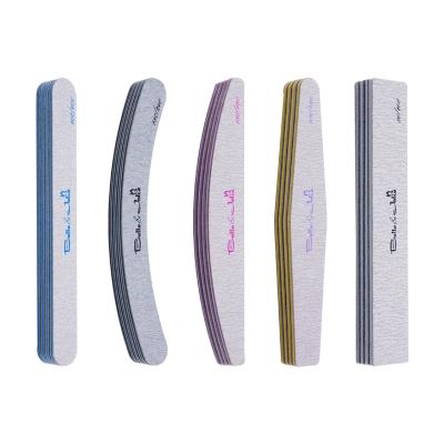 China High Qaulity Factory Professional Zebra Banana 80/100/150/180/240 Nail File for sale