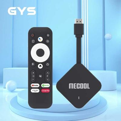 China WIFI ATV Android 11 TV Box Mecool KD2 S905Y4 4K HD Goo Stick Certificated TV Stick TV Box With Smart Voice Control Set Top Box for sale