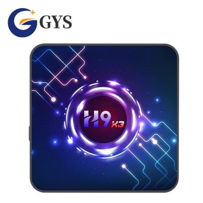 China Dual 2.4G 5G Wifi Android 9.0 OS Netflix Kd H GYS 2020 New H9 8k 4K Smart Android TV Box Support High Speed ​​Quad Core Amlogic S905X3 4G 32G for sale