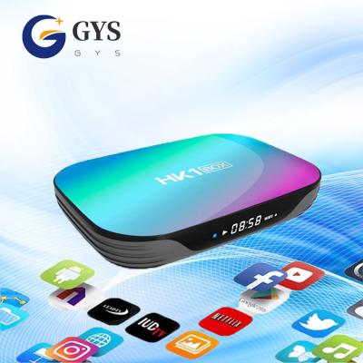 China Android 9.0 Newest Android 9.0 Amlogic S905X3 OS GYS 2020 Quad Core 4GB RAM 32GB 64G/128G Quad Core 4GB RAM 32GB 64G/128G ROM HK1 Smart Box HK Box 64-bit for sale