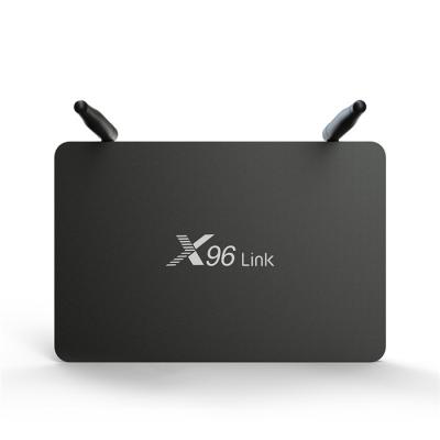 China Android 7.1 Amlogic S905W SIFLOWER SF16A18 Chipset X96 Dual Router Link With Route OTT TV Box for sale