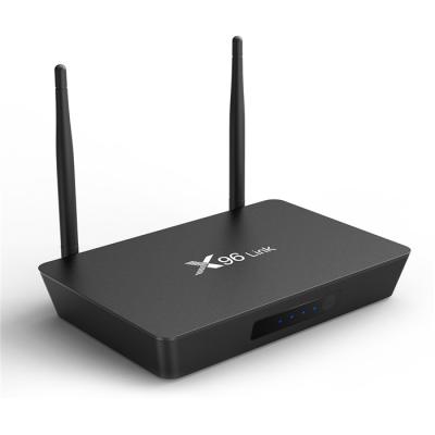 China Router Amlogic s905w X96 LINK router wifi 2GB 16GB TV BOX Android 4k set top box for sale