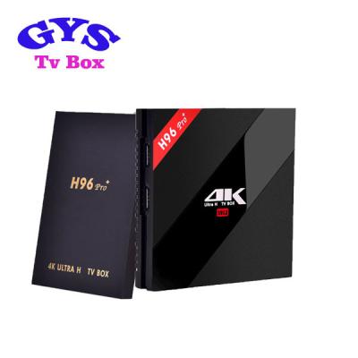 China H.265 H96 pro TV BOX Android 7.1 3GB RAM ROM 32GB Wifi 2.4G&5.0G Smart Box for sale