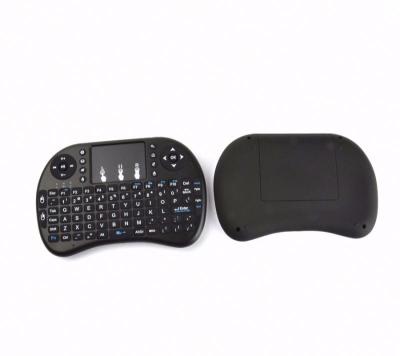 China Air i8 Waterproof Keyboard RGB Backlit Mouse 2.4G Mini Wireless Keyboard Touchpad Remote Control for Android TV BOX for sale