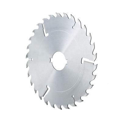 China Hot Sale 75Cr1 Carbide Tipped Circular Woodworking Saw Blades 3 Scrapers Circular Wood Multiblade Saw for sale