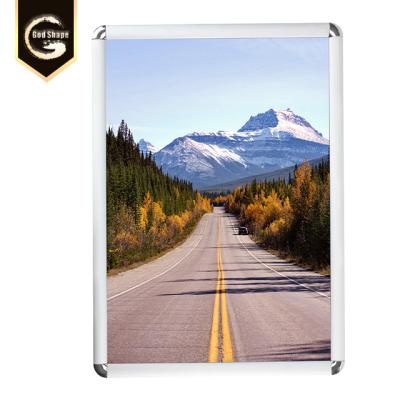 China Recyclable Materials Suzhou Aluminum Snap Frame 25mm Snap Frame Hanging Frame for sale