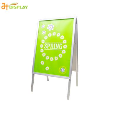 China Advertising Billboard Double Sided Outdoor Standing Board A Frame Street Sign Display for sale