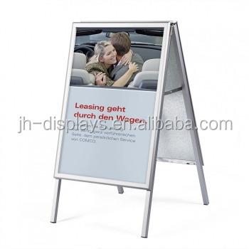 China Waterproof+Eco-friendly A Board Sidewalk Sign Poster Display Stand Advertising Board for sale