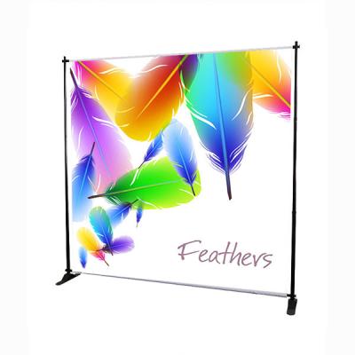 China Assemble Adjustable Portable Trade Show Exhibit Backdrop Stand for sale