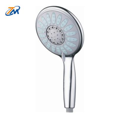 China With diverter TM-2043 cixi 100% ABS Plastic High Pressure Shower Heads 5 Sprays Hose Shower Head Set Rain Hand Chromed Shower Head for sale