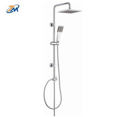 China Without Switch TM-1116 Chrome Rainfall Bathroom Shower Sets Rainfall Bath Shower Column Set for sale