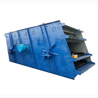 China 1500x1500mm Specifications Smoothly Mobile Vibrating Screen Industrial Shaker Screen for sale