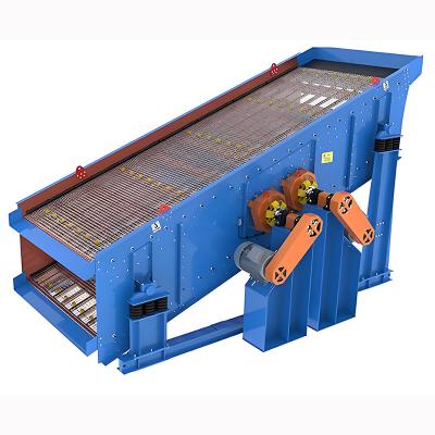 China Fine Crushing Electricity Powered Vibratory Sand Screening Machine Gravel Shaker Screen for sale