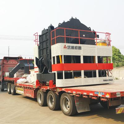 China Máquina de trituração de impacto estacionária versátil com design personalizável à venda