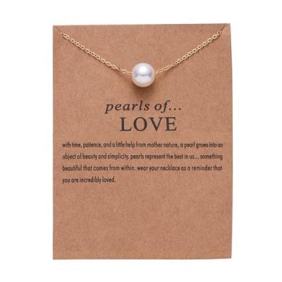 China Long Color Keeping Hummingbird Animal Necklace Beam Balance Bead Series Paper Card Collar Female Clavicle Chain for sale