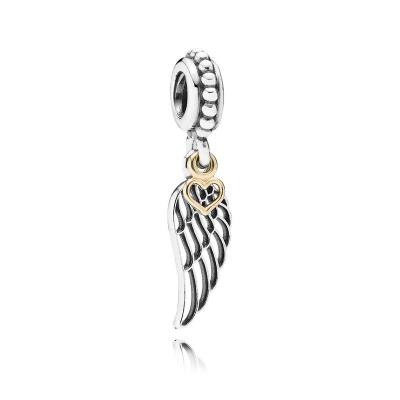 China DIY Jewelry New Arrival Vintage Alloy Feather Leaf Key Lock Princess Series 925 Silver 925 Silver Charms Pendant Charms Accessory For Diy Jewelry Making for sale