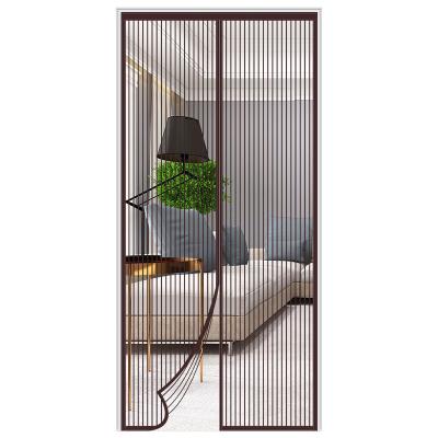 China Waterproof Magnetic Door Screen Curtain For Anti Mosquito Bug Insect Fly Window Screen Mesh Net Curtain for sale