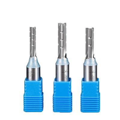 China Chipboard CTT 12.7mm Shank Multifunction CNC Tools Carving Slotting Straight Three Bit Flute Router Tools for sale