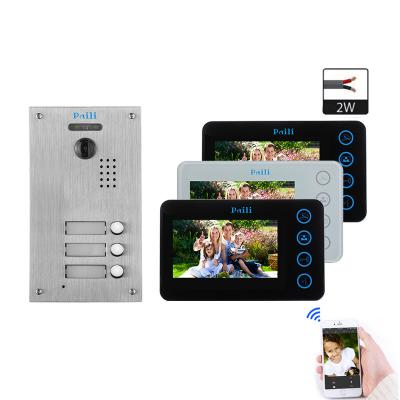 China 2020 video doorbell maintenance app phone app home video handsfree wifi security video doorbell remote open for sale