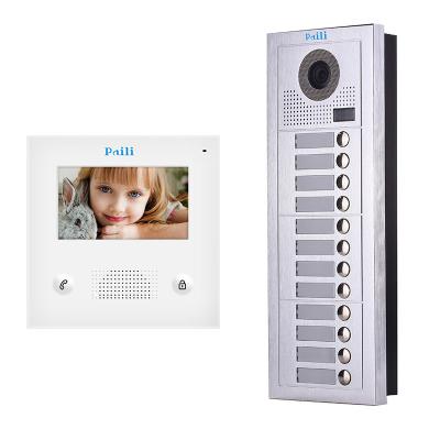 China Hands Free Multi Apartment Maintenance Video Door Phone Intercom IP Video Door Phone for sale