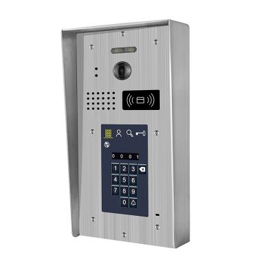 China Two Way Multi Voice Apartment Door Phone Video Intercom For Building System 4.3 Inch Video Intercom For 15 Family for sale