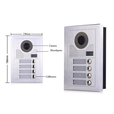 China Video Maintenance Intercom Camera Telephone For Apartments Door Bell 2-Wire System for sale