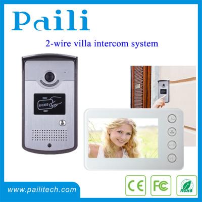 China New Color Video Intercom Door Phone Wireless Video Ring Doorbell Wireless Doorbell Camera Intercom for sale