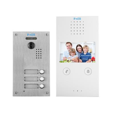 China Waterproof/Long Range Waterproof IP Phone Intercom Multi Apartment Doorbell Waterproof Intelligent Video Intercom Doorbell for sale