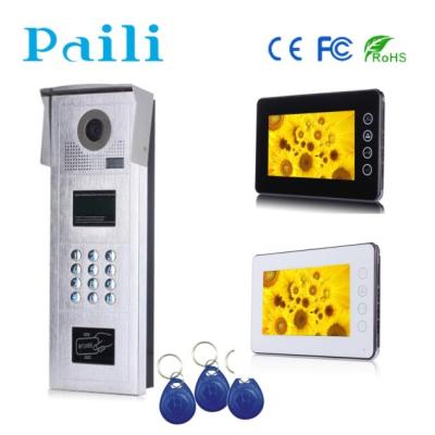 China Apartments CAT-5 Access Control System Video Intercom Door Phone PVA-618-C5-D for sale