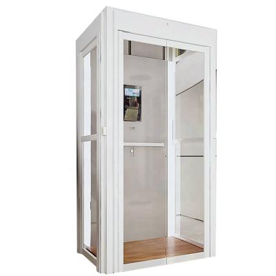 China Traditional Home Elevator 430kg 6 Person Villa Elvator Home Elevator All Passenger Glass Home Elevator Guided Villa Elevator 260kg for sale