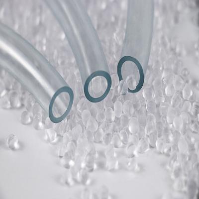 China Transparent PVC Granules for garden hose in Africa Market for sale