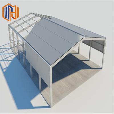 China Workshop steel structure farm/warehouse/garage/chicken house/storage/building warehouse with Q235 for sale