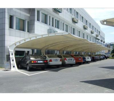 China Modern Cantilever Car Parking Shade Waterproof With Cheap Building Materials for sale