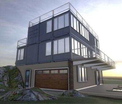 China Modern Attractive Affordable And Affordable Expandable Container Home Stunning Compact Home for sale