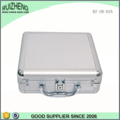 China Cheap waterproof aluminum briefcase metal portable case for sale