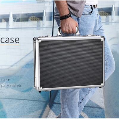 China Aluminum frame+mdf+ABS tool case tool case custom portable hard aluminum carrying case for sale