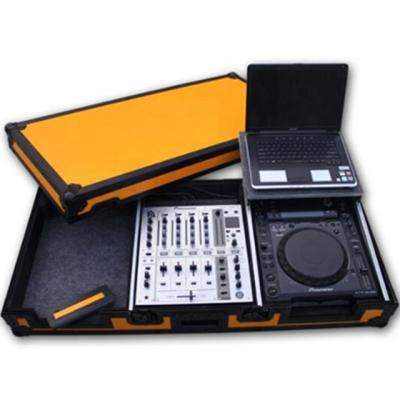 China Fireproof board+aluminum frame+foam laptop flight case DJ mixer flight case amplifier case for sale