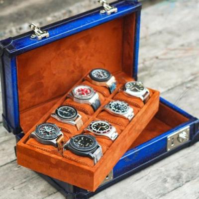 China Aluminum Petra Watch Case Leather Storage - 8 Watch Watches for sale