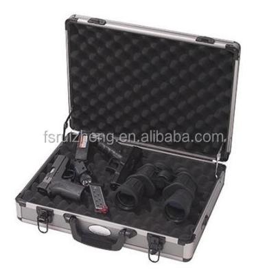 China ABS panel+MDF panel+aluminum frame Tsa approved aluminum gun case pistol display case gun case for sale