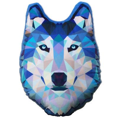 China Custom Creative Handmade Plush Toy Pillows Yangzhou 3D Diamond Animal Plush Pillow for sale