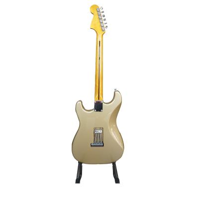 China Mateiral Wholesale Alder Alder Gold Color Electric Guitar Body Electric Guitar for sale