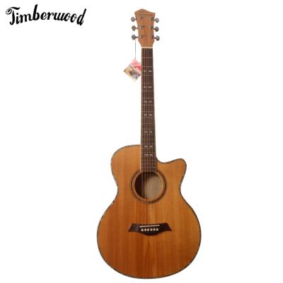 China Flame Maple Acoustic Guitar Flame Maple Flamed Wooden Flame Solid Factory for sale