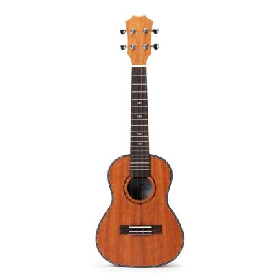 China 23 Inch Handmade Concert Mahogany Ukulele All Mahogany Ukulele For Retail Ready To Ship Factory for sale