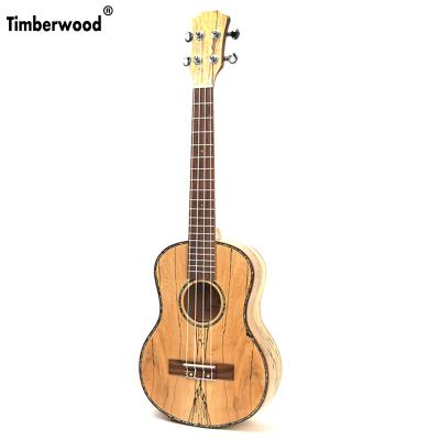 China Factory wholesale 26 inch spurce deadwood body side deadwood ukulele glossy finish OEM handmade tenor ukulele wholesale for sale