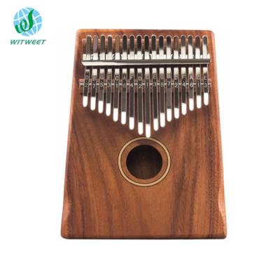 China Amazon koa solid/solid acacia body hotsale kalimba 17 keys acacia price piano kalimba cheap solid koa musical instrument for sale