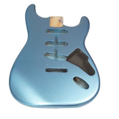 China GUITAR with Quilted Unfinished Alder Electric Guitar Body Guitar Body for Guitar Building Kits for sale