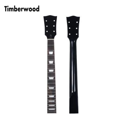 China GUITAR electric guitar neck with fingerboard LP electric guitar neck color glossy black Amazon hotsale factory for sale