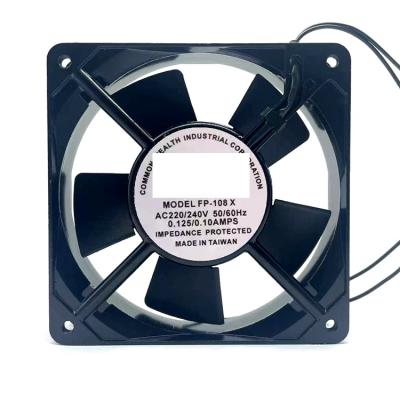 China Brand New Genuine Hotels fp-108x 220V 0.125A 12025 Fan Cabinet Fan Axial 12cm Fan for sale